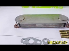SK200-6 6D34 6D31 Oil Cooler Core Excavator Parts ME014316 Made in China
