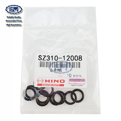 Piezas de maquinaria de construcción de O Ring SZ310-12008 VHSZ31012008 del excavador de Hino SK250-8 SK330-8
