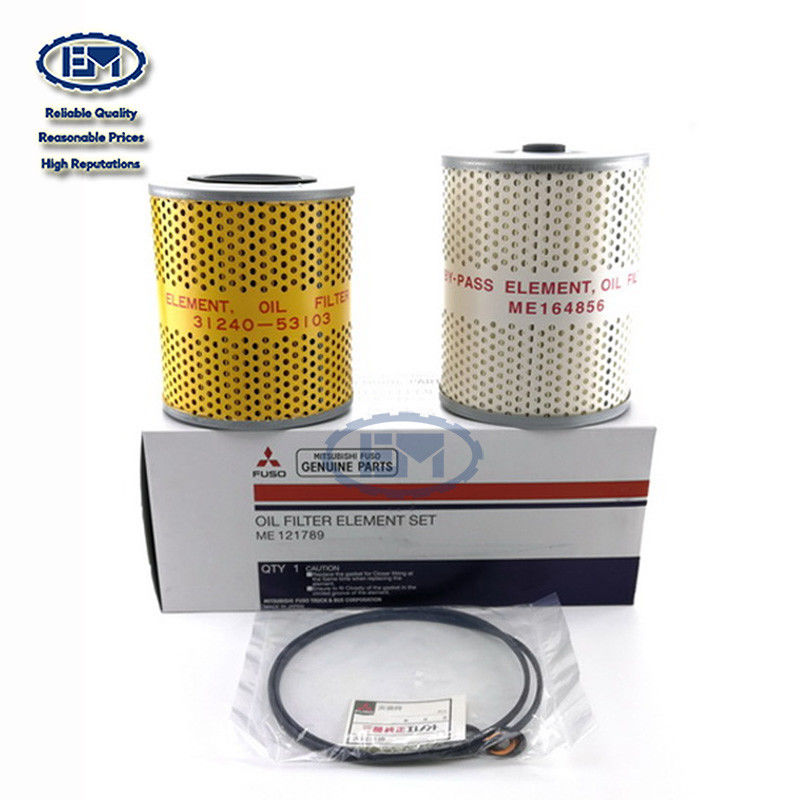 6D24 excavador Oil Filter ME121789 ME180514 2451U180-1 LS02P00001-1 ME360515