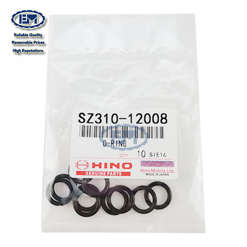 Piezas de maquinaria de construcción de O Ring SZ310-12008 VHSZ31012008 del excavador de Hino SK250-8 SK330-8